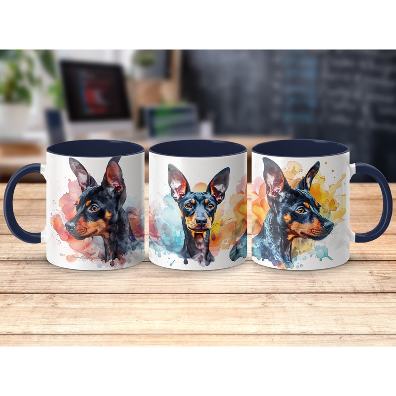 Mug, 4, Navy