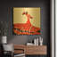 Tableau mural en métal doré « Baile » de Karen Smith, 91,4 cm x 91,4 cm-326547024