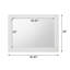 Miroir de commode blanc brillant