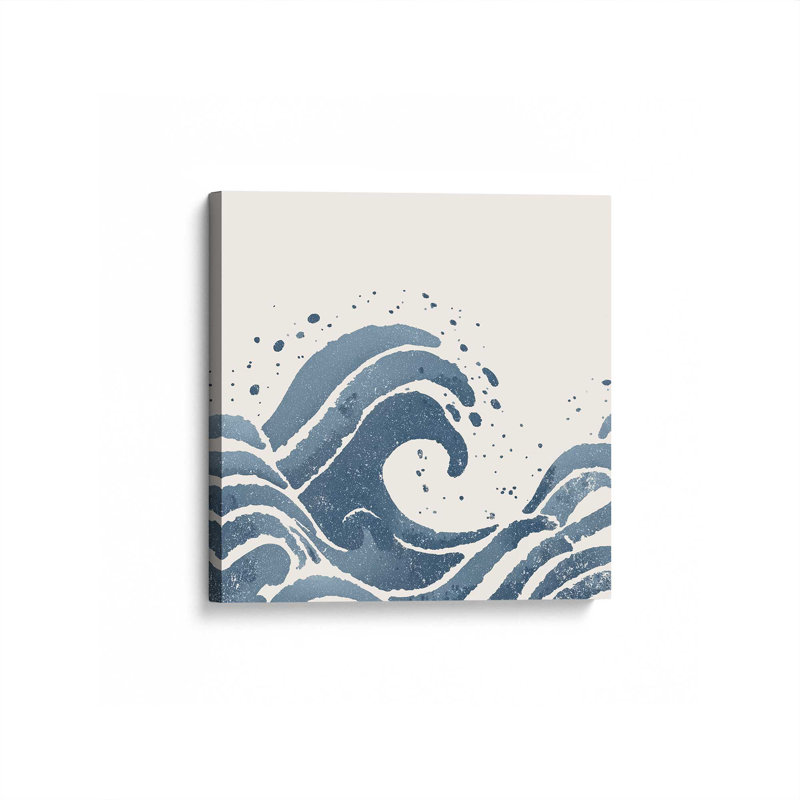 Ocean Whisper, Toile tendue, Toile tendue, H 12 po x l 12 po