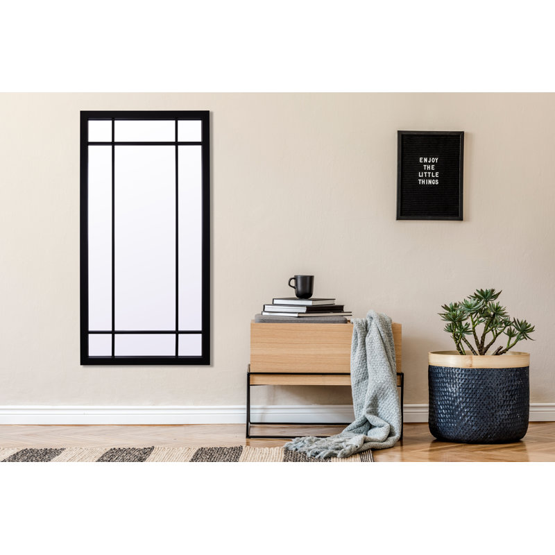 Embla Metal Flat Wall Mirror