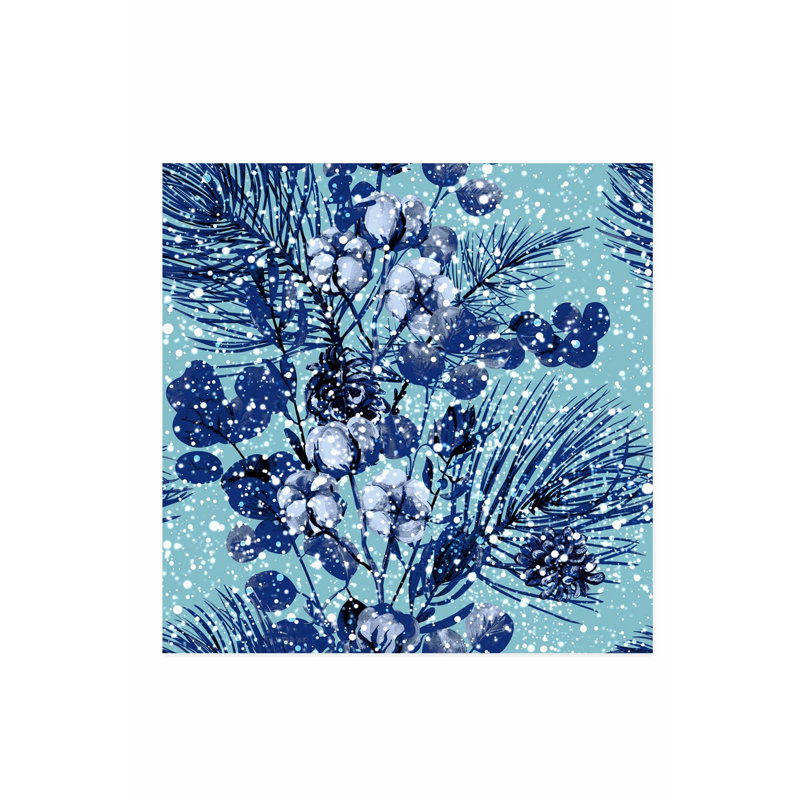 «Botanical Elegance II», reproduction d'art moderne sans cadre, H 10 po x l 10 po