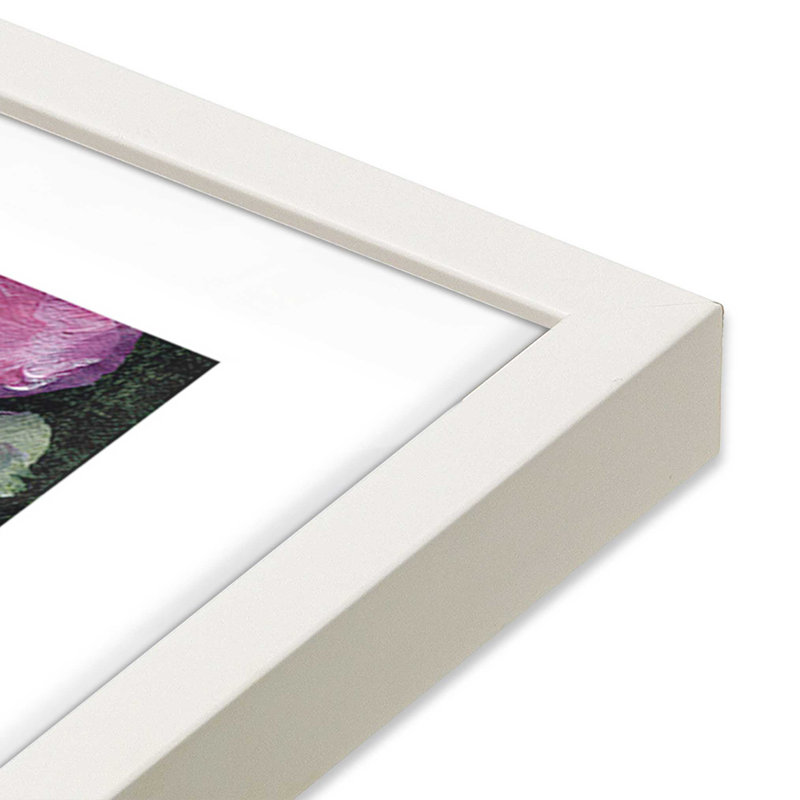 «Evening Bouquet Elegance II», reproduction, H 15 po x l 12 po, Blanc