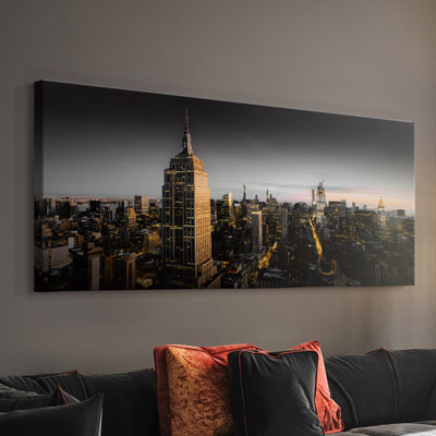 Goodnight NY- Gallery Wrapped Canvas -Ready to Hang