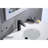 Waterfall Spout Bathroom Sink Single Handle Faucet With Pop-Up Drain (With Overflow)-121292232