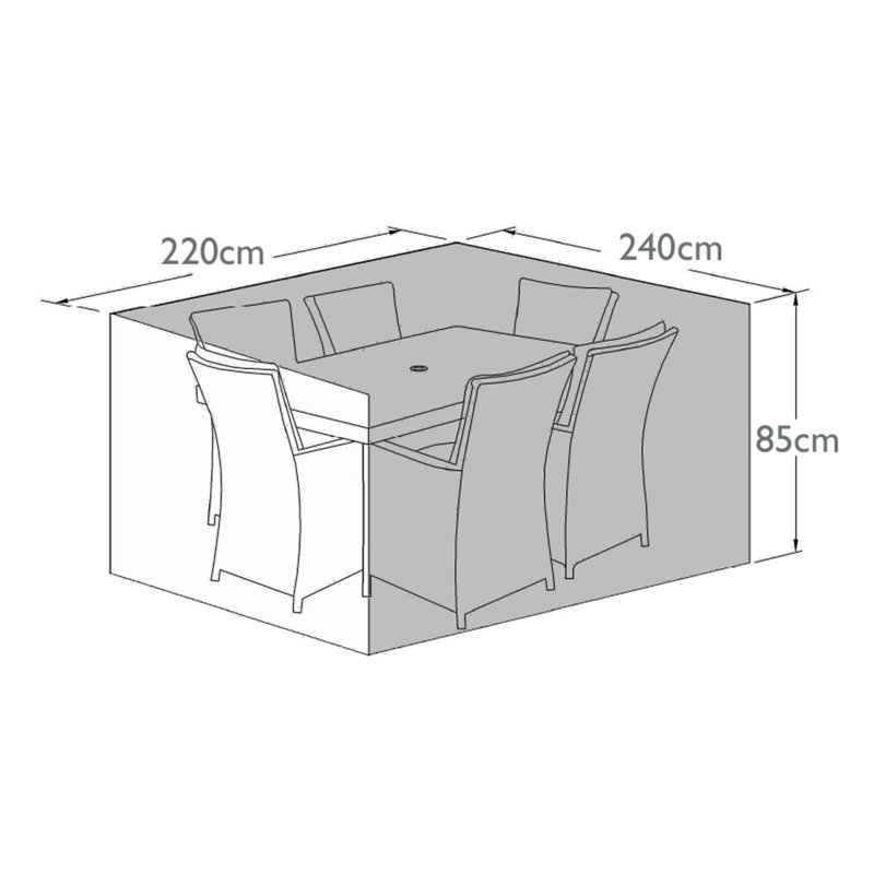 Outdoor Patio Dining Set Cover