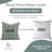 Fabdivine Nayab Handmade Linen Cushion Cover Artisan Block Print Decorative Pillow for Home Size-20X20-105986685-105986686-105986693