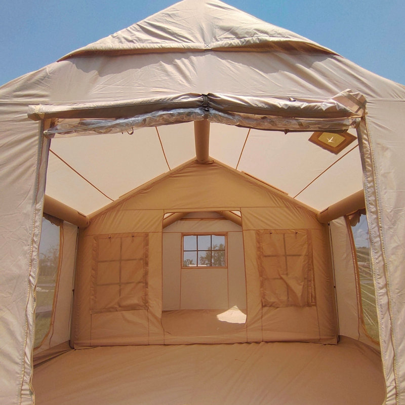 Tentspaces - Inflatable Tents for Camping | Glamping Tent | Blow Up Tent | Air Tent for Camping Adult | Lightweight | Durable | Quick Assembly | Includes Air Pump, Pegs & Ropes | 5 Person (Reese 3600)