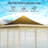 Gazebo, Mosquito Net For Outdoor Use With Carry Bag-125125396