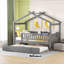 Lit simple en bois avec lit gigogne simple, gris-1519832927