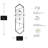 Alfiera Metal Wall Clock