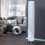 Daniel 160cm Silver Column Floor Lamp