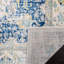 Tapis oriental ivoire et bleu Annette-24618603