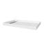 Base de bac de douche à seuil simple SMC l 48 po x P 32 po avec ensemble de drain et couvercle de drain, antidérapant-122628224