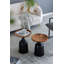 Ensemble de tables de bout en bois massif Chrystian