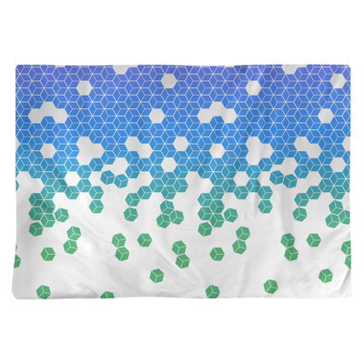 Napperon en coton 18 po culbuant cube