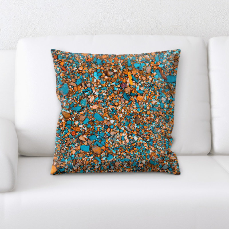 Sharp Colors Throw Pillow