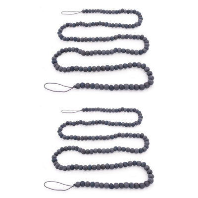 Wood Bead Garland (Set of 2)