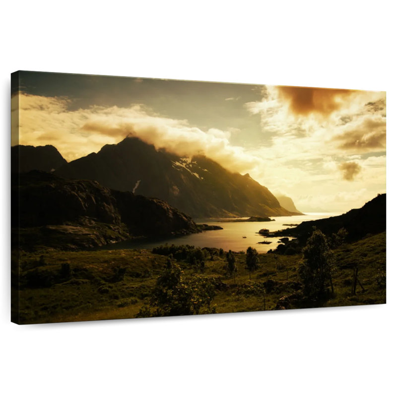 Alvord Lofoten Norway II, 32" H x 48" W