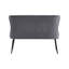 Faning Velvet Upholstered Bench