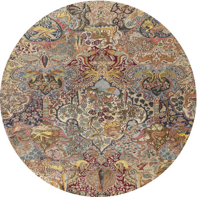 Tapis traditionnel 4052 Aaditri lavable à la machine