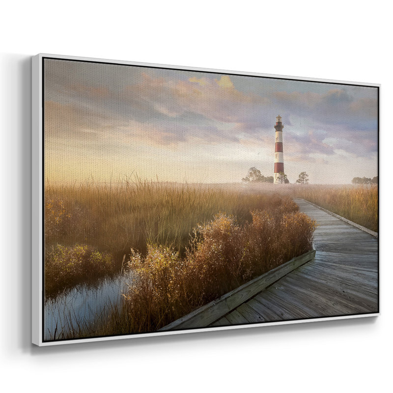 Chemin privé I, reproduction sur toile, H 17 po x l 25 po x P 2 po, Blanc