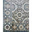 Proprietary Patterns Hand Knotted Wool Southwestern Area Rug in Heron Denim-211037005
