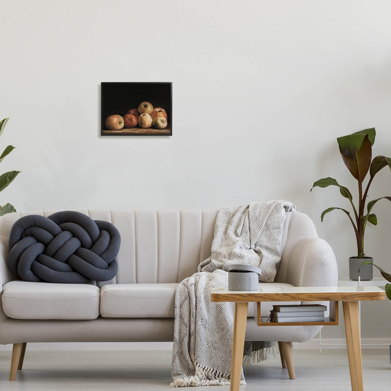 Art classique, giclée, nature morte et rétro par giclée, Giclée encadrée noir minuit, H 11 po x l 14 po x P 1,5 po