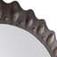 Greenly Round Iron Mirror