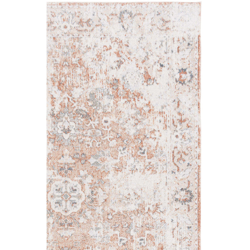 Stantonsburg Performance Machine Washable Oriental Rug, Square 6'7"