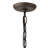 6 - Light Candle Style Classic Chandelier with Beaded Accents