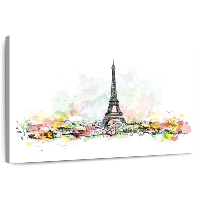 Tour Eiffel Nicci, H 34 po x l 51 po