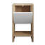 Everly Modern 22" Nightstand with Pivot Drawer