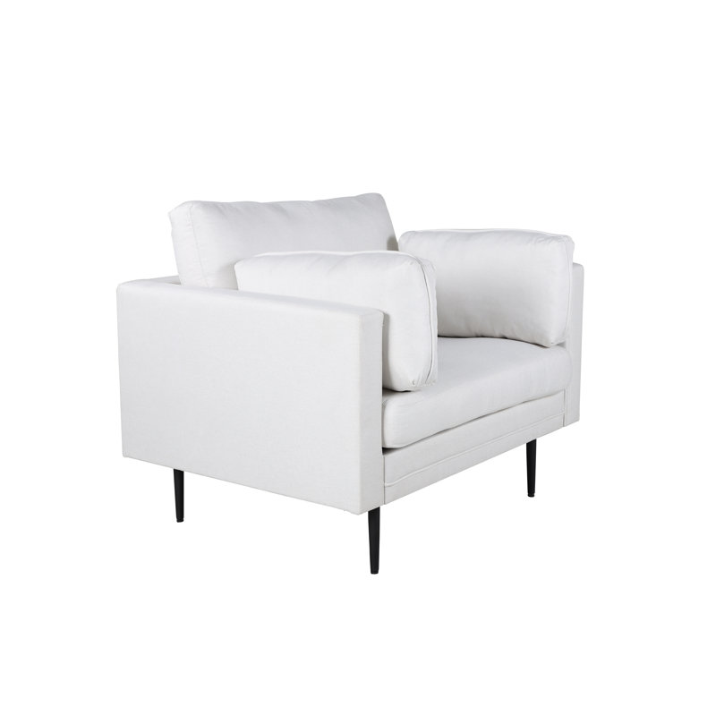Davanna Upholstered Armchair, Light Beige