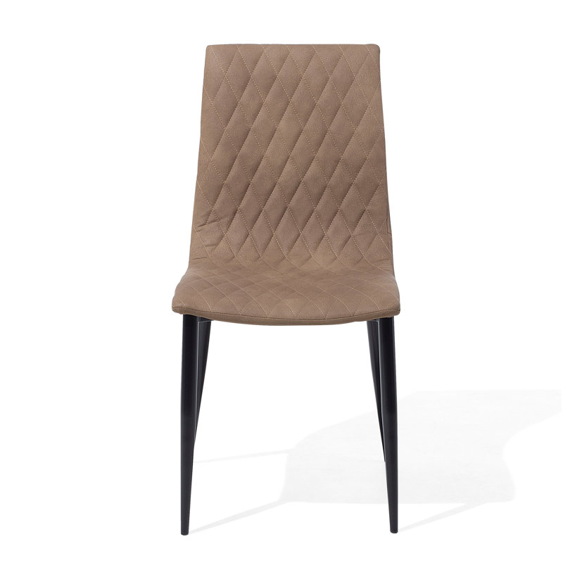 Riceboro 44cm H Upholstered Side Chair, Light Brown