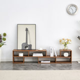 2 Pieces Cube TV Stand,Free Combination Gaming Entertainment Centre Media Stand,Open Storage Bookcase Shelf For Living Room,2 Shelf Bookcase L-Shaped TV Console Stand,With Dimensions Of 47.2*12*13.4.