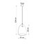 Bukano 1 - Light White Cylinder Pendant