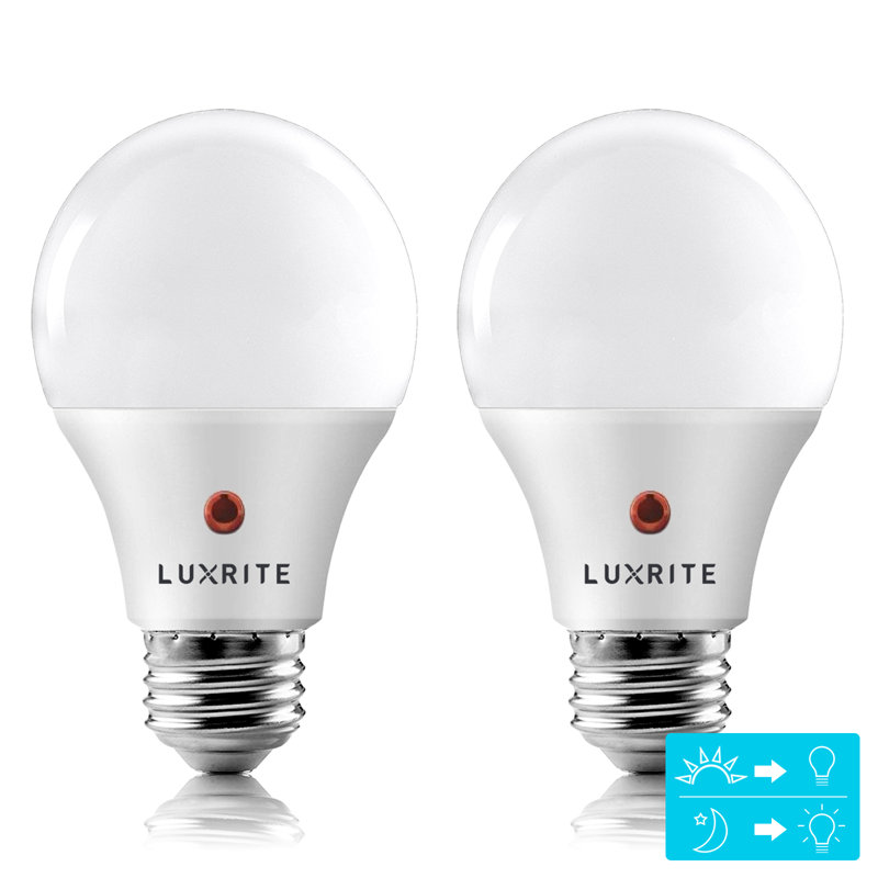 9 watts (équivalent à 60 watts), ampoule DEL A19, crépuscule à l'aube, culot E26 / moyen (standard), 5000 K