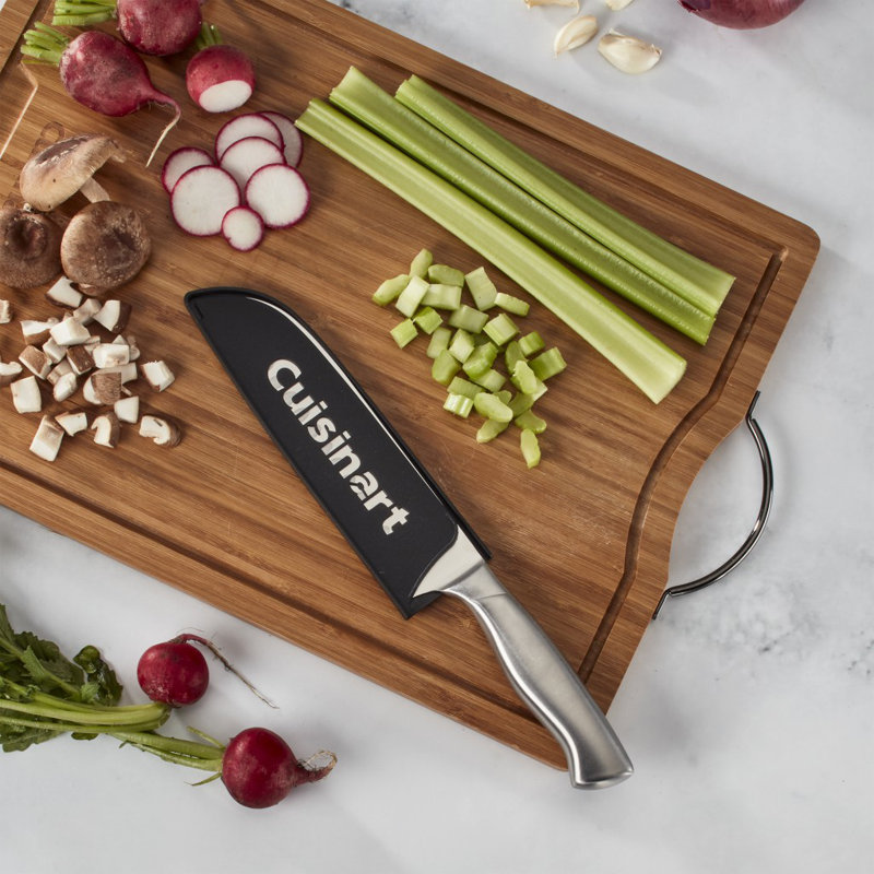Stainless Steel Santoku Knife - Graphix Collection