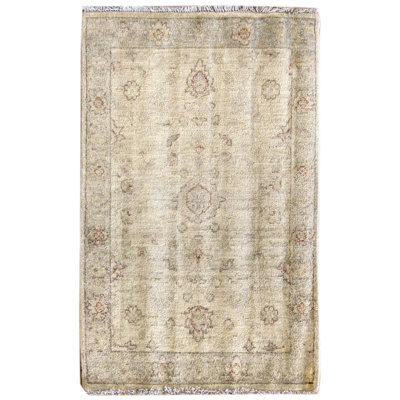 Agra One-of-a-Kind 1'11" X 3'2" Wool Area Rug in