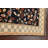 Peshawar Chobi One-of-a-Kind 4'0'' x 5'11'' New Age Rectangle Wool Area Rug in Black