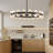  36-Light 36"W Dimmable Round Crystal Cup Style Chandelier with Crystal Accents (Bulbs Included)-1085984170