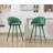 Damisi Upholstered Counter Stool with Metal Frame-908866362