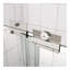 Porte de douche à dérivation, porte coulissante, avec verre trempé de 1/4 po et finition polie de 56 à 60 po x 70 po-112318789