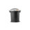 Flare Silver/Black Low Voltage Integrated LED Metal Well Light