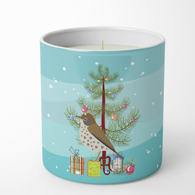 Bougie Thrush Merry Christmas