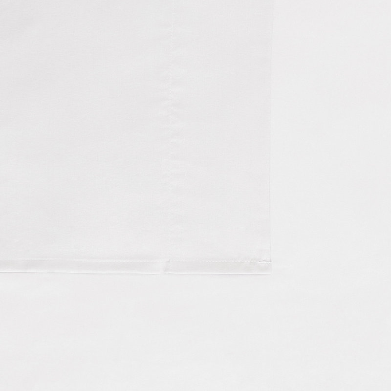 Ensemble de draps London Fog, Ensemble de draps pour très grand lit divisé + d, Blanc