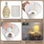 Lampe de table en rotin Boho