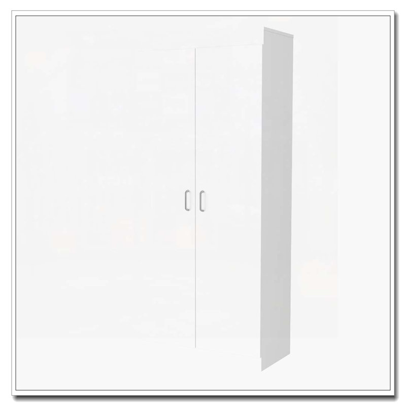 Cherry Hill 5-Shelf Pantry Cabinet White