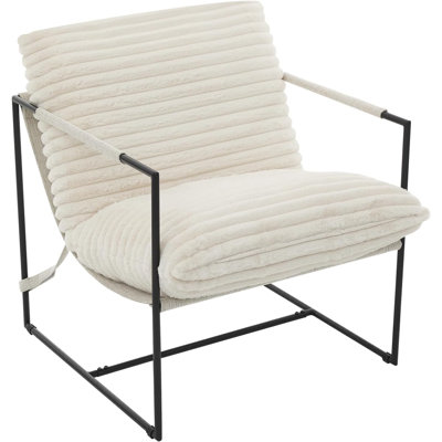 Chaise de salon moderne et confortable, fauteuil de lecture rembourré